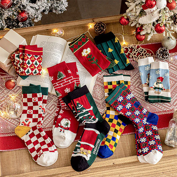 Cozy Christmas Socks