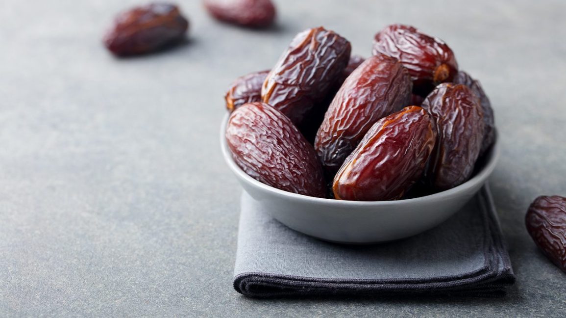 Dates are a very healthy fruit to snack on through Ramadan