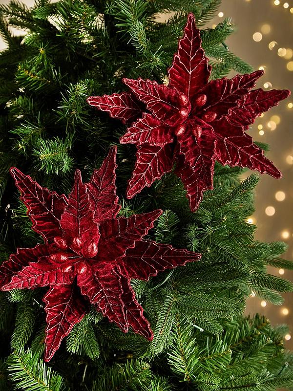 Velvet Fabric Ornaments