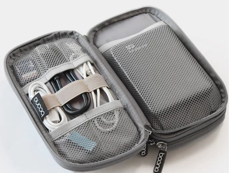 Electronic pouch helps in storing everyday carry electronic accessories