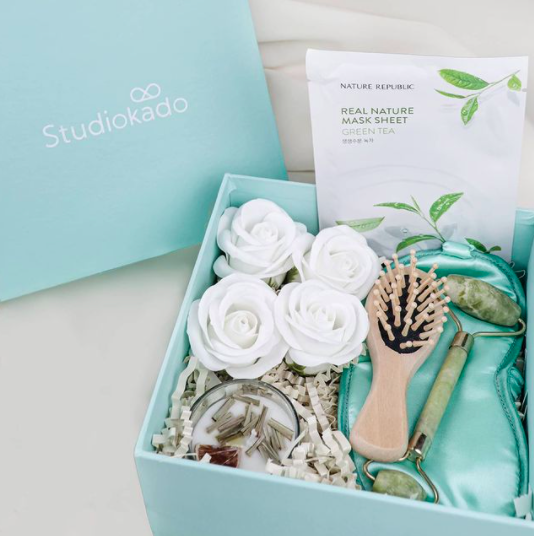 Get to bed in style with this graduation gift box