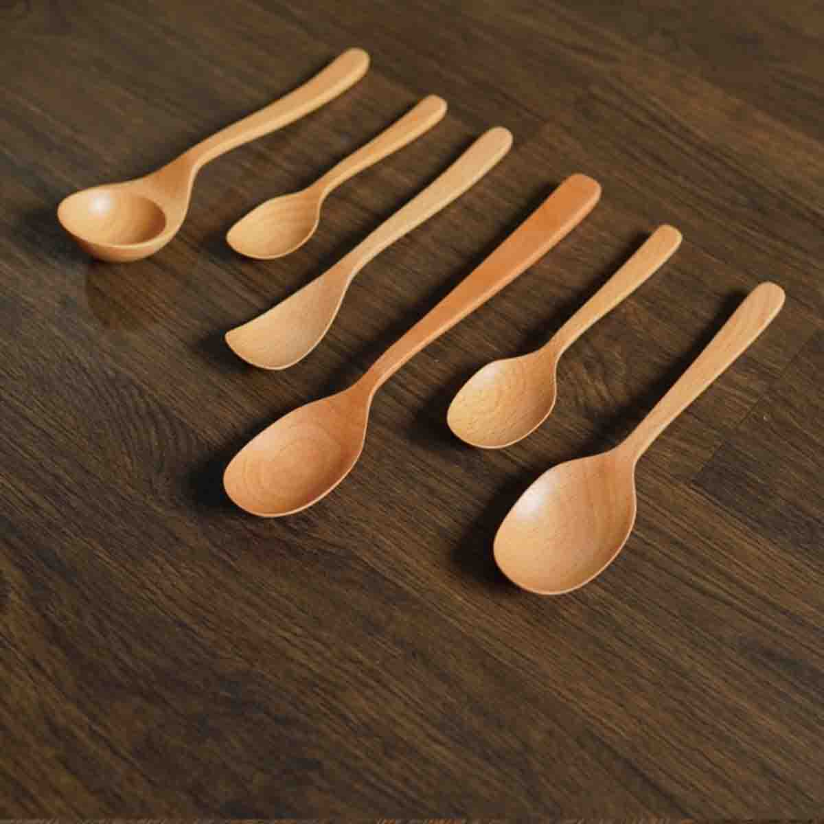 Wooden Cooking Spoon Set