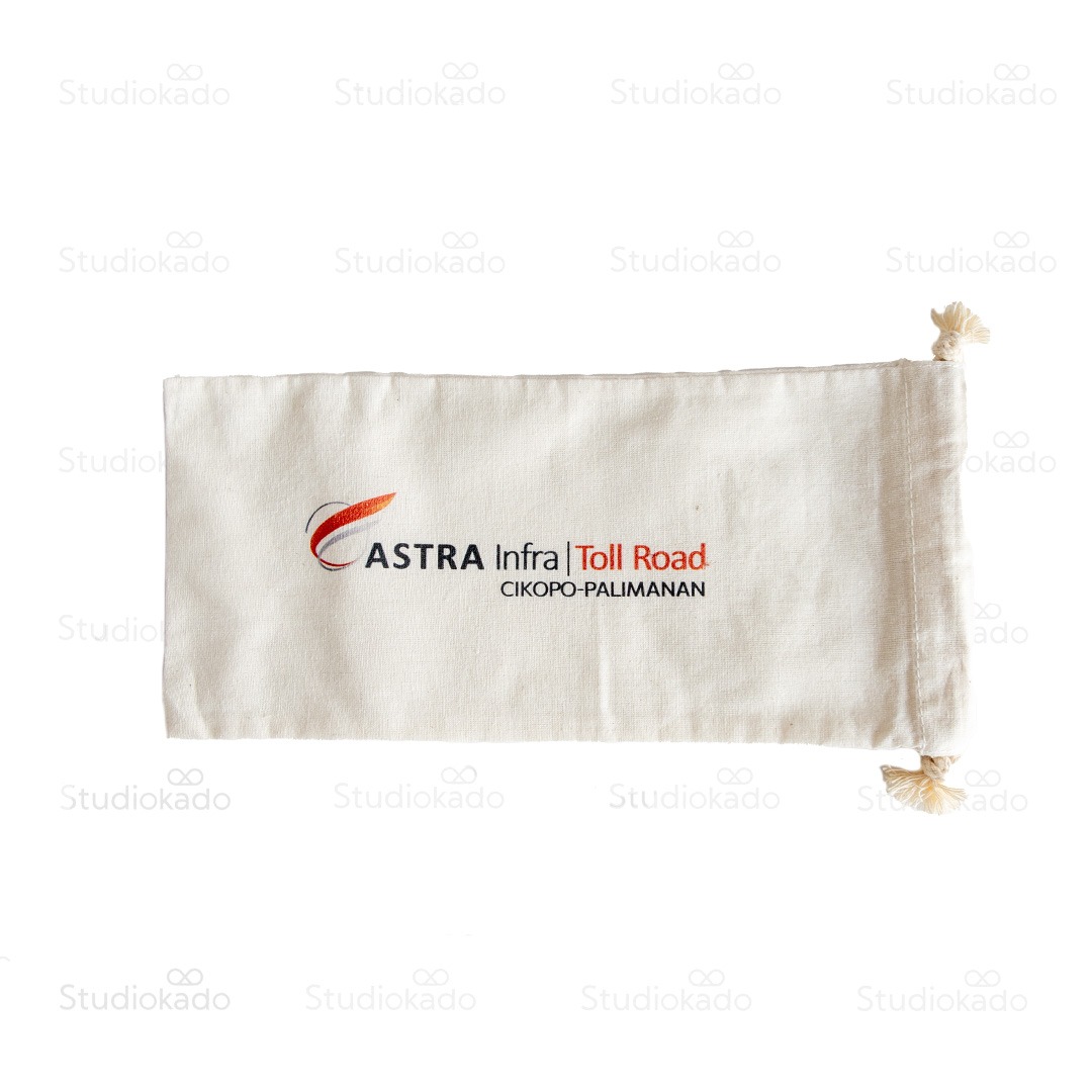  Canvas Pouch with Drawstring