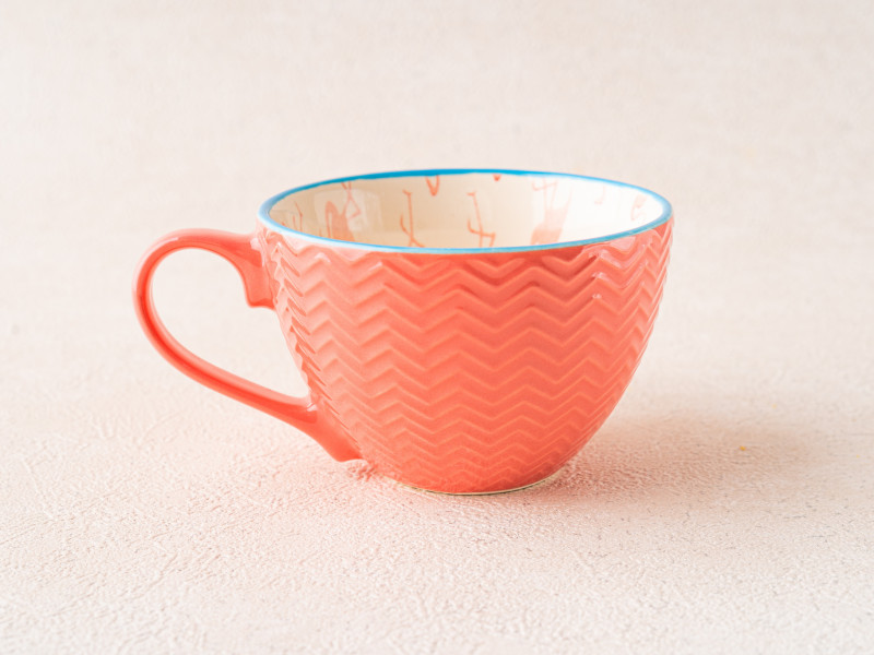 Ceramic Tea Cup - Pink