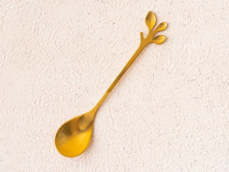 Golden Tea Spoon