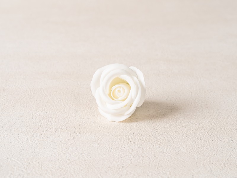 Rose Soap - White