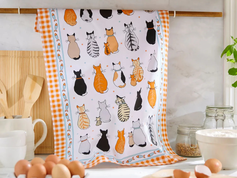 Ulster Weavers Scaldatiera A Forma Di Gatto – Cozy Cats – In Cotone 100%